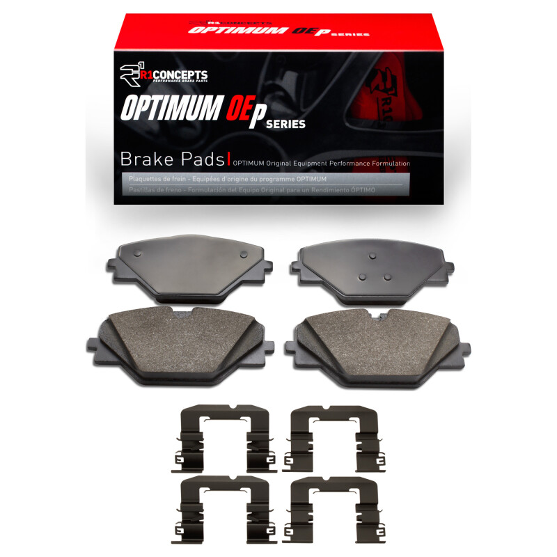 Land Rover Range Rover Brake Pads - Rear - R1 Concepts - Optimum OE - `22-`24